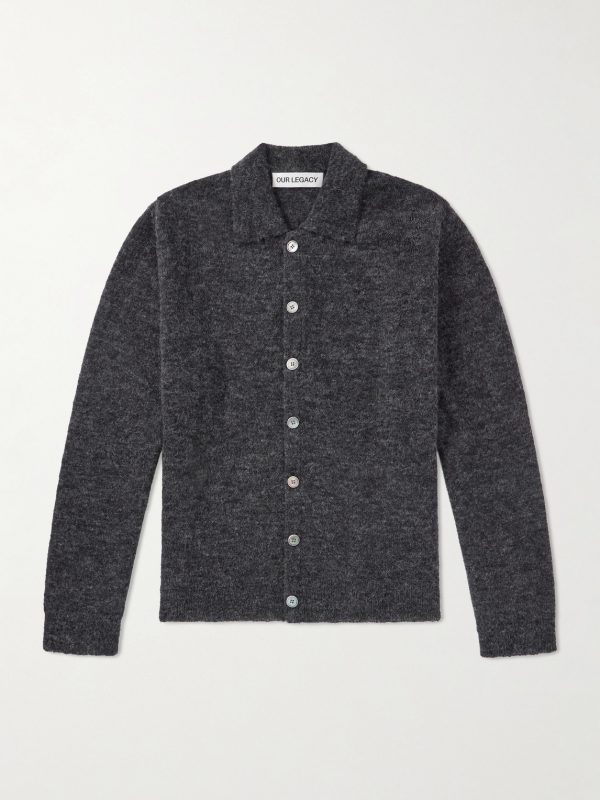 Evening Alpaca-Blend Cardigan