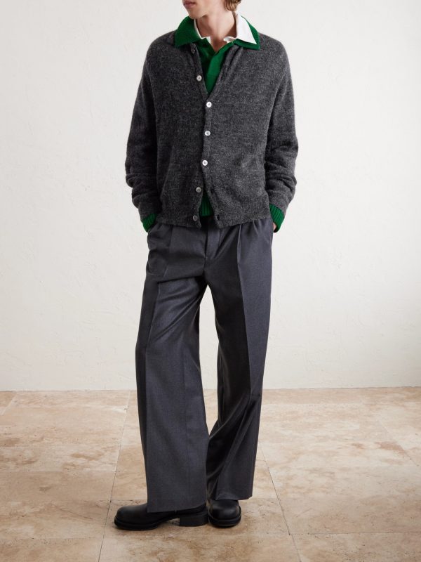 Evening Alpaca-Blend Cardigan - OU
