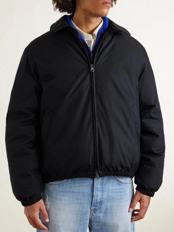 Avenue Padded Cotton-Blend Shell Bomber Jacket - FR Avenue Padded Cotton-Blend Shell Bomber Jacket - FR