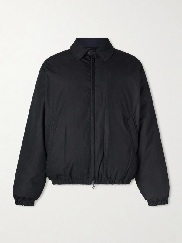 Avenue Padded Cotton-Blend Shell Bomber Jacket Avenue Padded Cotton-Blend Shell Bomber Jacket
