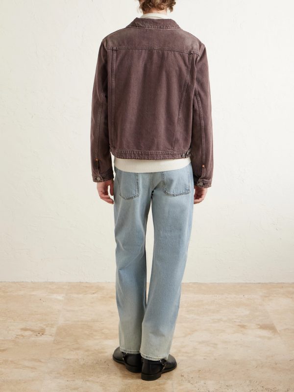 Origin Distressed Denim Jacket - BK Origin Distressed Denim Jacket - BK