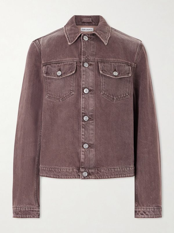 Origin Distressed Denim Jacket Origin Distressed Denim Jacket