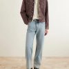 Origin Distressed Denim Jacket - OU Origin Distressed Denim Jacket - OU
