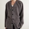 Brushed-Knit Cardigan - FR Brushed-Knit Cardigan - FR
