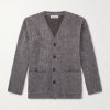 Brushed-Knit Cardigan Brushed-Knit Cardigan