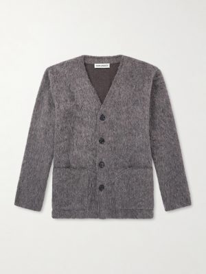 Brushed-Knit Cardigan