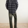 Third Cut Straight-Leg Printed Jeans - BK Third Cut Straight-Leg Printed Jeans - BK