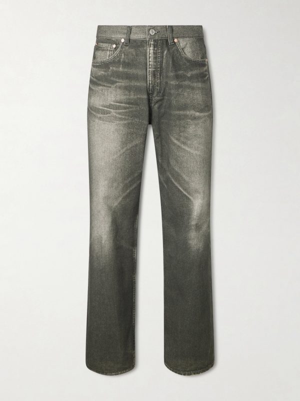 Third Cut Straight-Leg Printed Jeans Third Cut Straight-Leg Printed Jeans