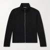 Cropped Cotton-Jersey Zip-Up Sweatshirt Cropped Cotton-Jersey Zip-Up Sweatshirt