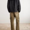 Checked Brushed Wool-Blend Zip-Up Hoodie - BK Checked Brushed Wool-Blend Zip-Up Hoodie - BK