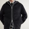 Brushed-Knit Zip-Up Hoodie - CU Brushed-Knit Zip-Up Hoodie - CU