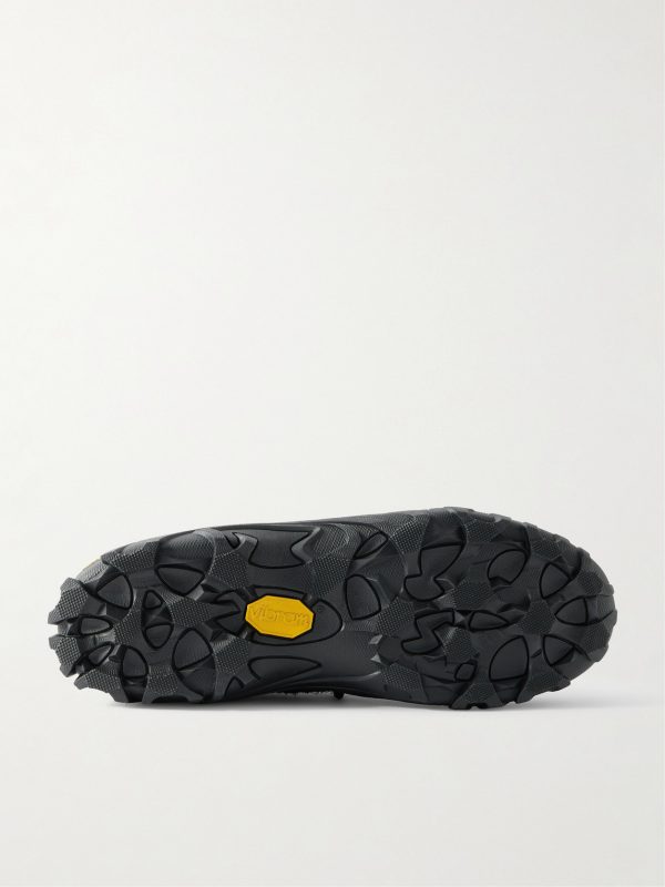 Gabe Leather-Trimmed Suede Sneakers - E1