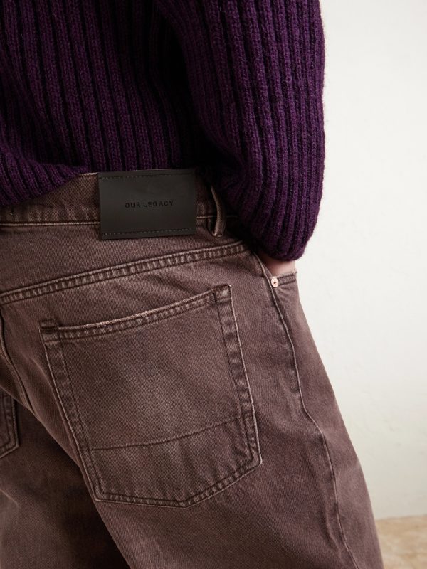 Third Cut Straight-Leg Pigment-Dyed Jeans - CU Third Cut Straight-Leg Pigment-Dyed Jeans - CU