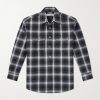 Moss Checked Cotton-Flannel Shirt Moss Checked Cotton-Flannel Shirt