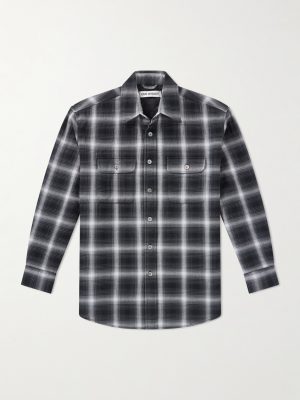 Moss Checked Cotton-Flannel Shirt Moss Checked Cotton-Flannel Shirt