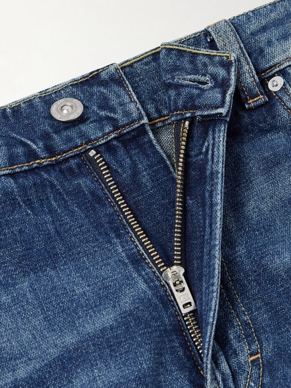 Carlson Cut Straight-Leg Jeans - E1