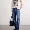Carlson Cut Straight-Leg Jeans - OU