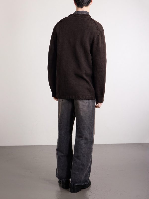 Parlor Organic Cotton Cardigan - BK Parlor Organic Cotton Cardigan - BK