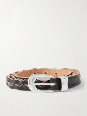 2cm Braided Leather Belt 2cm Braided Leather Belt