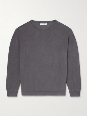 Slack Cotton-Blend Jersey Sweatshirt