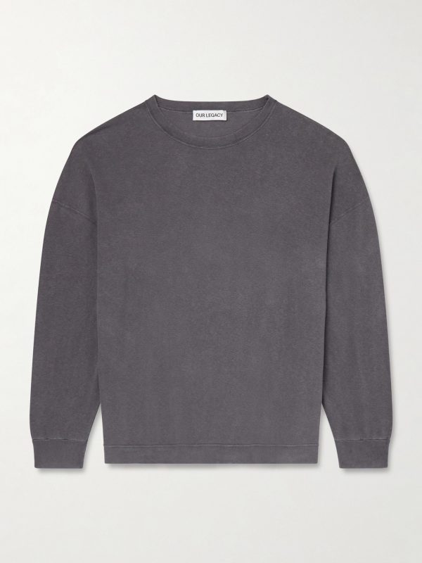 Slack Cotton-Blend Jersey Sweatshirt Slack Cotton-Blend Jersey Sweatshirt