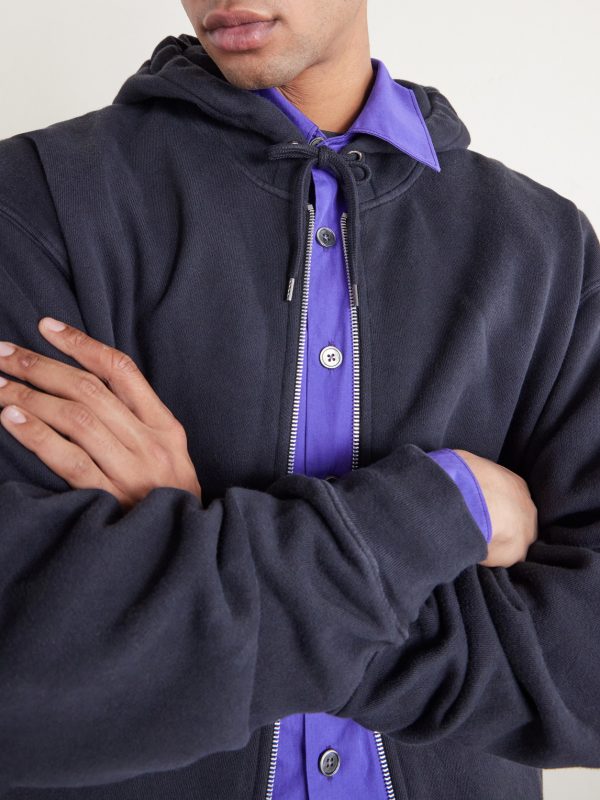 Rascal Cotton-Jersey Zip-Up Hoodie - CU Rascal Cotton-Jersey Zip-Up Hoodie - CU