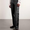 Carlson Straight-Leg Leather Trousers - FR Carlson Straight-Leg Leather Trousers - FR