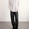 Carlson Straight-Leg Leather Trousers - OU Carlson Straight-Leg Leather Trousers - OU