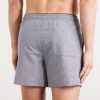 Boxer Trunk Straight-Leg Mid-Length Checked Seersucker Swim Shorts - BK Boxer Trunk Straight-Leg Mid-Length Checked Seersucker Swim Shorts - BK