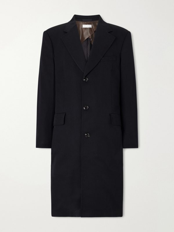 Dolphin Virgin Wool-Gabardine Coat Dolphin Virgin Wool-Gabardine Coat