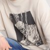 Slack Printed Cotton-Blend Jersey Sweatshirt - CU Slack Printed Cotton-Blend Jersey Sweatshirt - CU