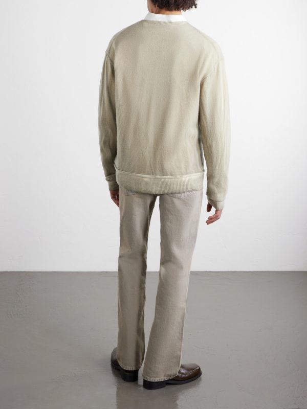 Parallel Merino Wool Cardigan - BK Parallel Merino Wool Cardigan - BK