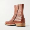 Camion Glossed-Leather Boots - BK Camion Glossed-Leather Boots - BK
