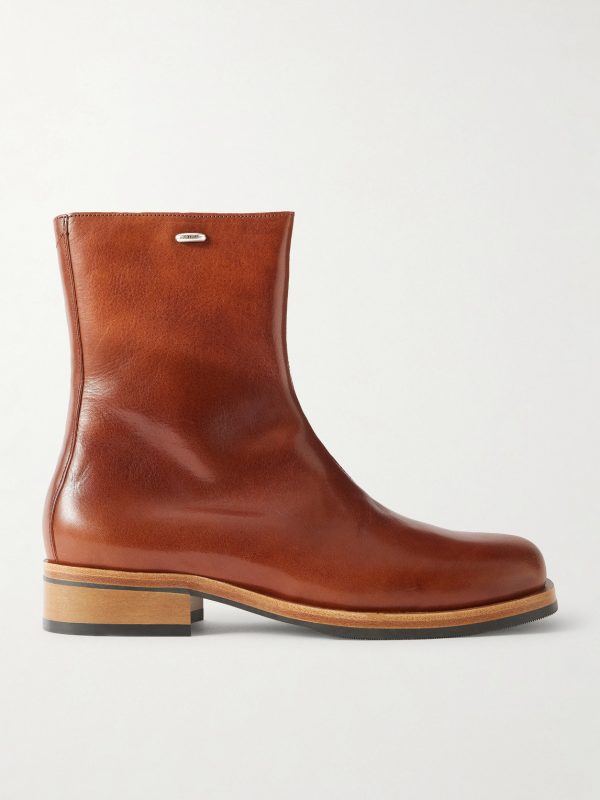 Camion Glossed-Leather Boots Camion Glossed-Leather Boots