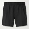 Boxer Trunk Straight-Leg Mid-Length Seersucker Swim Shorts