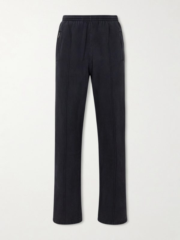 Straight-Leg Cotton-Jersey Sweatpants Straight-Leg Cotton-Jersey Sweatpants