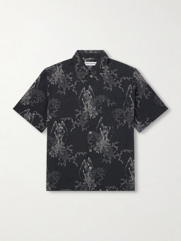 Every Printed Cotton and Linen-Blend Shirt