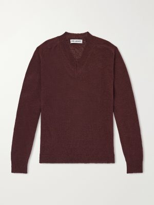 Rue Linen and Cotton-Blend Sweater Rue Linen and Cotton-Blend Sweater