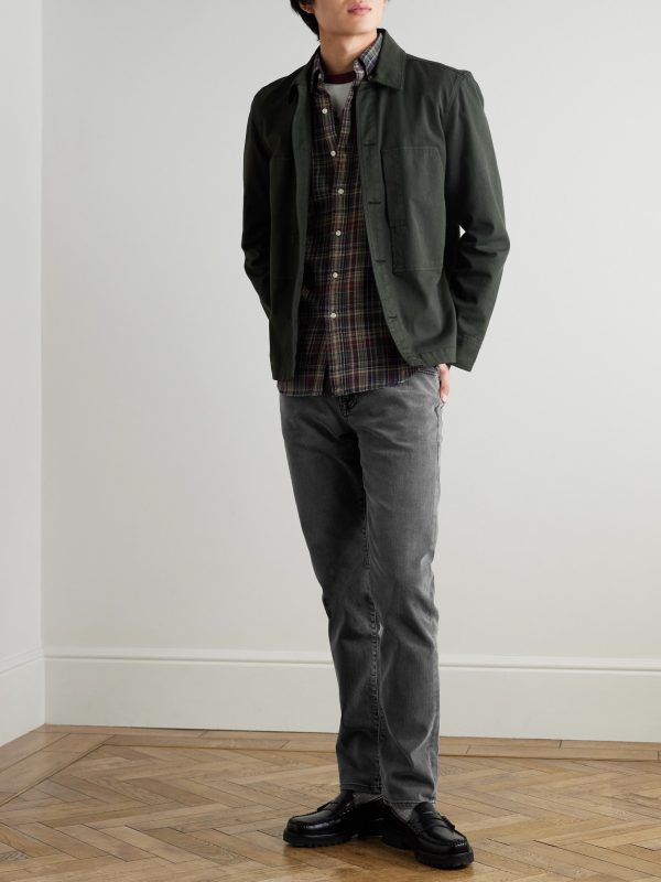 L'Homme Slim-Fit Denim Jeans - OU L'Homme Slim-Fit Denim Jeans - OU