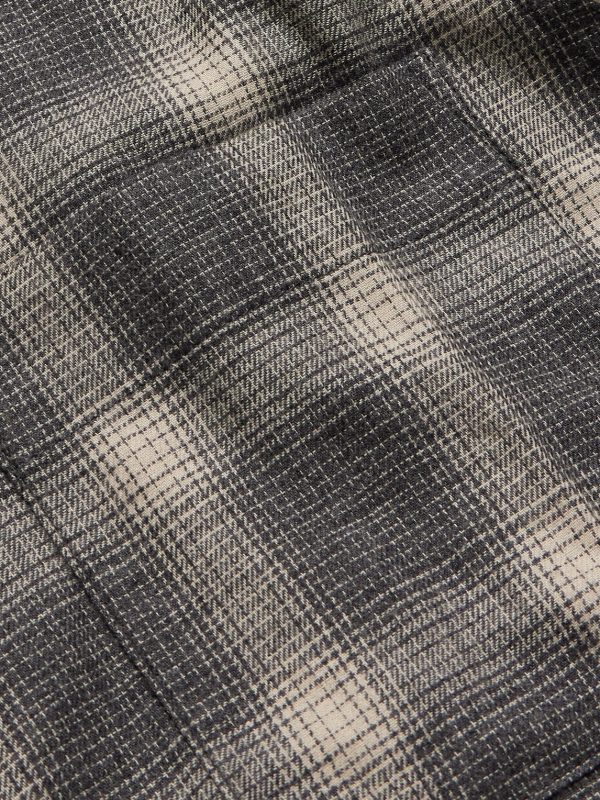 Checked Brushed-Cotton Shirt - CU