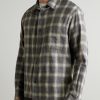 Checked Brushed-Cotton Shirt - FR