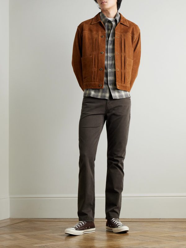 Checked Brushed-Cotton Shirt - OU