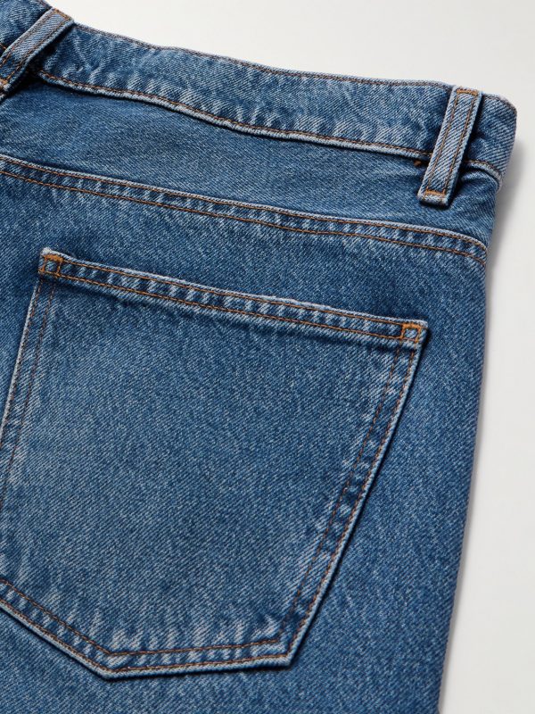 Relaxed Straight-Leg Jeans - CU