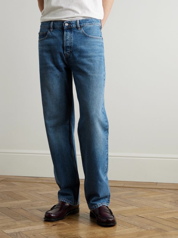 Relaxed Straight-Leg Jeans - FR