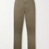 Straight-Leg Cotton-Blend Twill Chinos Straight-Leg Cotton-Blend Twill Chinos