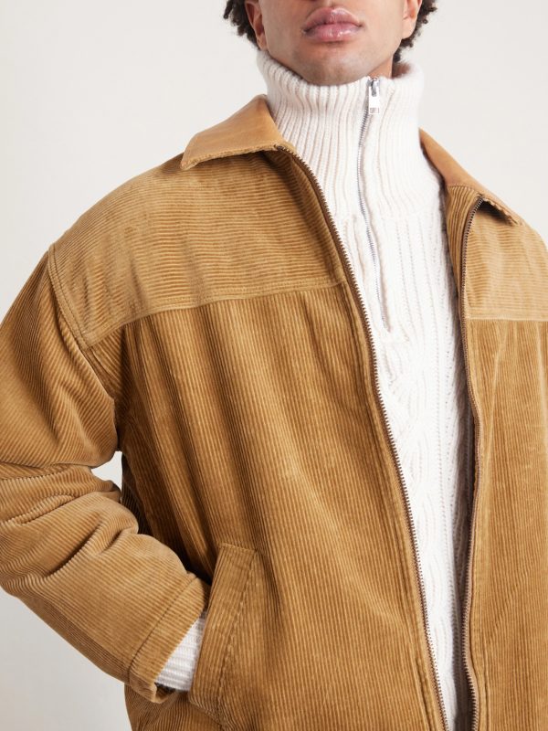 Cable-Knit Wool and Cashmere-Blend Half-Zip Sweater - CU