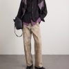 Checked Cotton and Wool-Blend Shirt - OU Checked Cotton and Wool-Blend Shirt - OU
