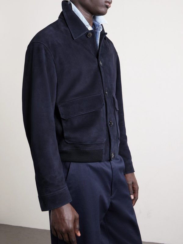 Suede Blouson Jacket - FR Suede Blouson Jacket - FR
