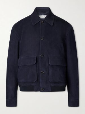 Suede Blouson Jacket Suede Blouson Jacket