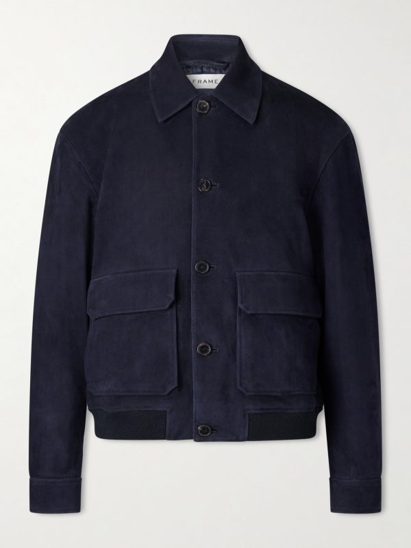 Suede Blouson Jacket Suede Blouson Jacket